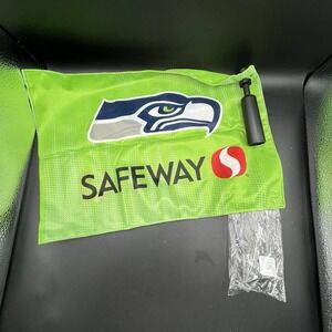Seattle Seahawks Rally Towel with Handle NFL Football Safeway ~ NEW